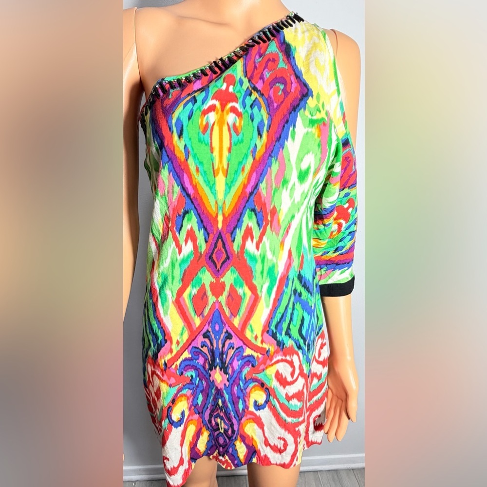 Rampage Multicolor Patterned Top - Picture 3 of 12